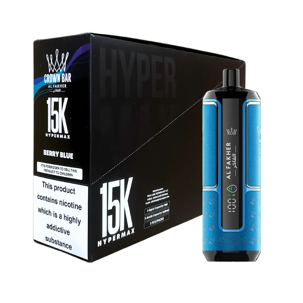 Al Fakher Crown Bar 15k Hyper Max – Box of 5 - Image 10