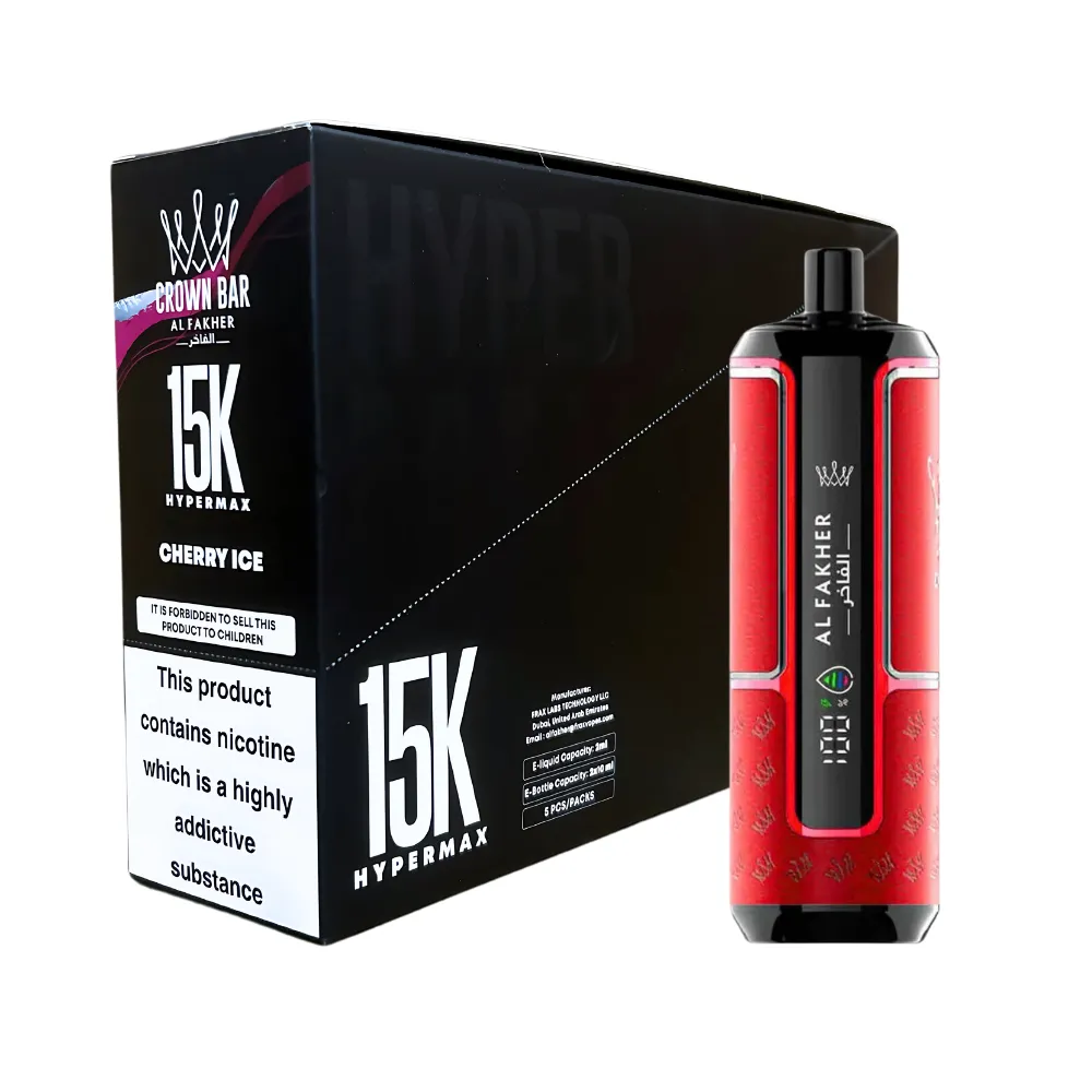 Al Fakher Crown Bar 15k Hyper Max – Box of 5 - Image 12