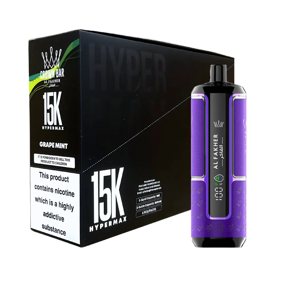 Al Fakher Crown Bar 15k Hyper Max – Box of 5 - Image 13