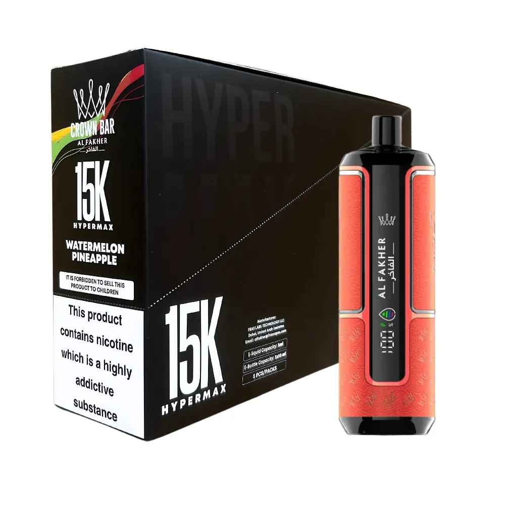 Al Fakher Crown Bar 15k Hyper Max – Box of 5 - Image 5