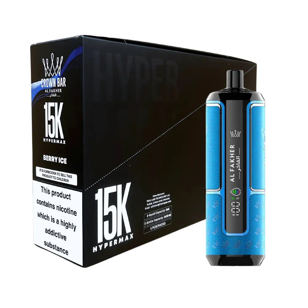 Al Fakher Crown Bar 15k Hyper Max – Box of 5 - Image 6