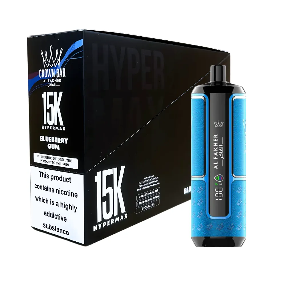 Al Fakher Crown Bar 15k Hyper Max – Box of 5 - Image 8
