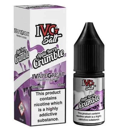 Apple Berry Crumble 10ml E-Liquids IVG Salts