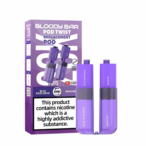 Bloody Bar Twist 20K Prefilled Pods + Refill Containers