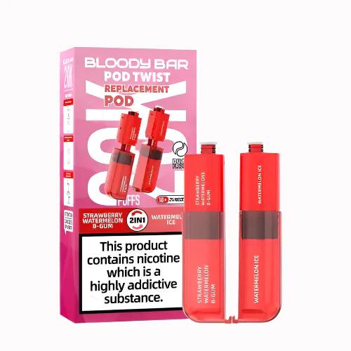 Bloody Bar Twist 20K Prefilled Pods + Refill Containers - Image 13