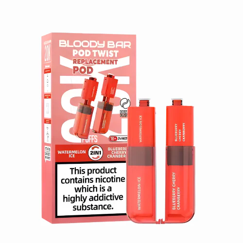 Bloody Bar Twist 20K Prefilled Pods + Refill Containers - Image 15