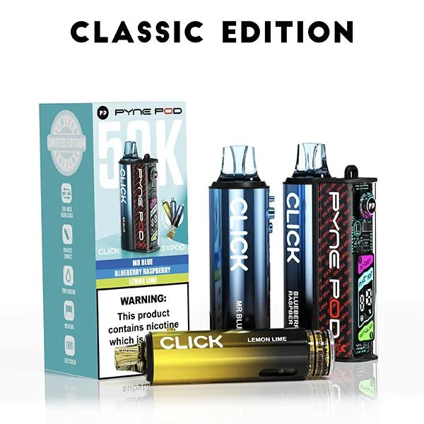 Pyne Pod Click 50000 Box of 5 Box Prefilled Vape Kit – Only £55 - Image 14