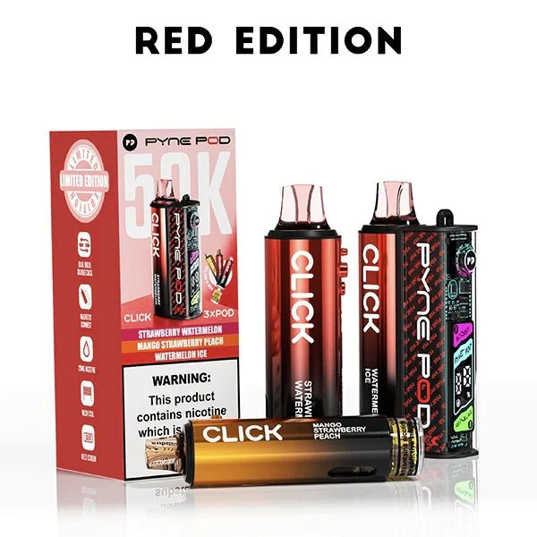 Pyne Pod Click 50000 Box of 5 Box Prefilled Vape Kit – Only £55 - Image 2