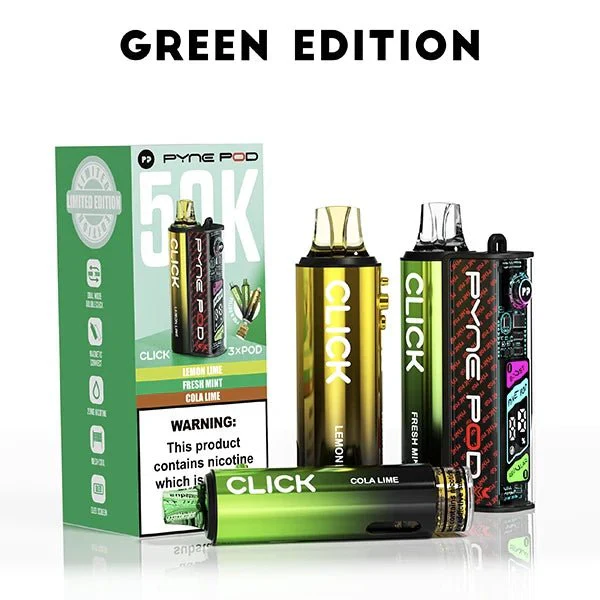 Pyne Pod Click 50000 Box of 5 Box Prefilled Vape Kit – Only £55 - Image 3