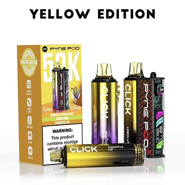 Pyne Pod Click 50000 Box of 5 Box Prefilled Vape Kit – Only £55 - Image 4