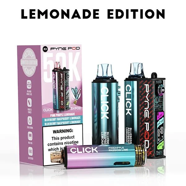 Pyne Pod Click 50000 Box of 5 Box Prefilled Vape Kit – Only £55 - Image 6