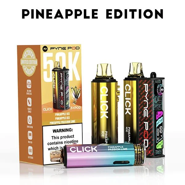 Pyne Pod Click 50000 Box of 5 Box Prefilled Vape Kit – Only £55 - Image 8