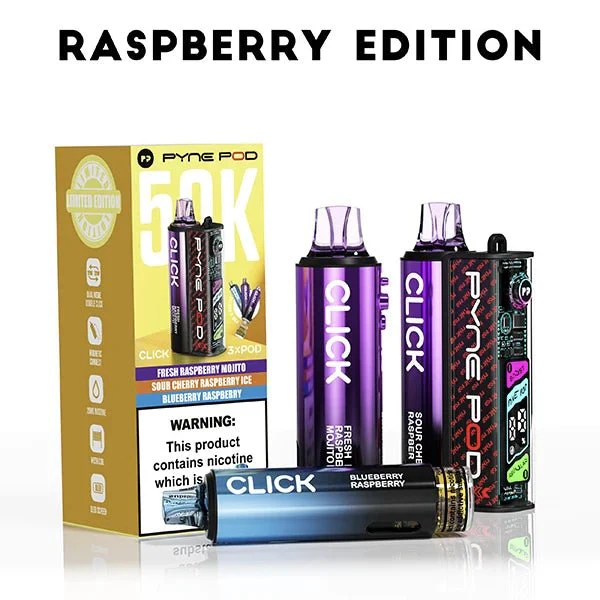 Pyne Pod Click 50000 Box of 5 Box Prefilled Vape Kit – Only £55 - Image 9
