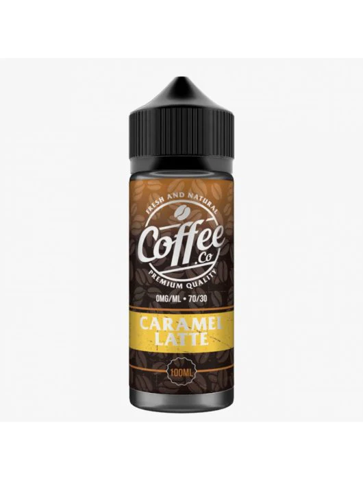 CARAMEL LATTE 100ML E LIQUID COFFEE CO
