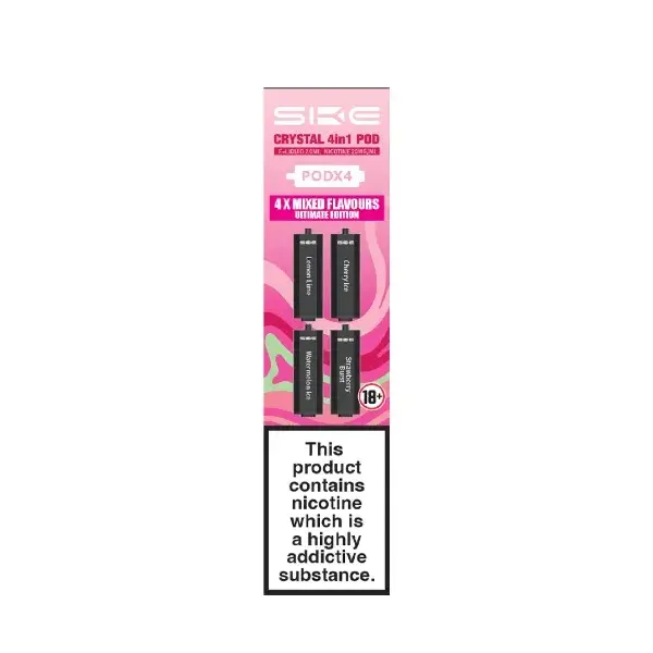 SKE Crystal 4 in 1: Prefilled Pods 20mg (4 Pack) - Buy now at £7.99 - Image 17