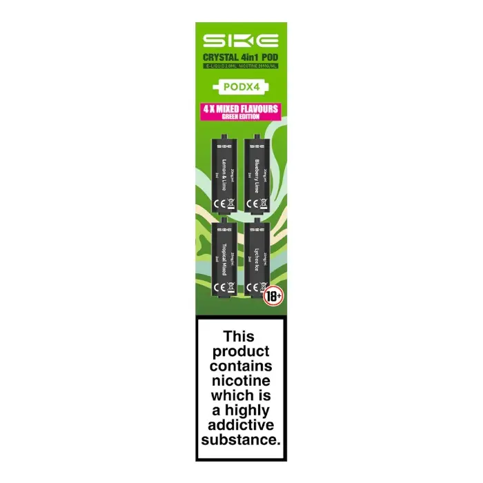 SKE Crystal 4 in 1: Prefilled Pods 20mg (4 Pack) - Buy now at £7.99 - Image 9