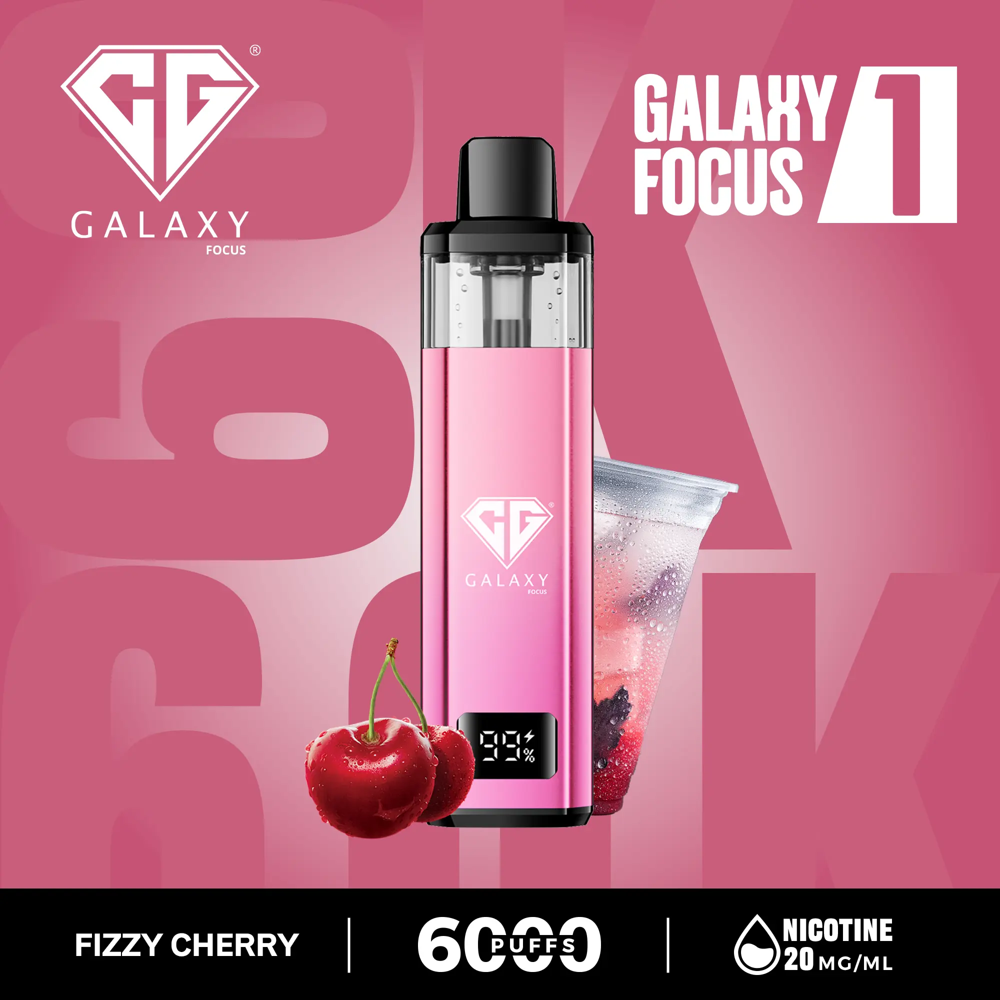 Crystal Galaxy Focus 6000 Puff: Buy this Prefilled Pod Vape - At £9.99 - Image 11