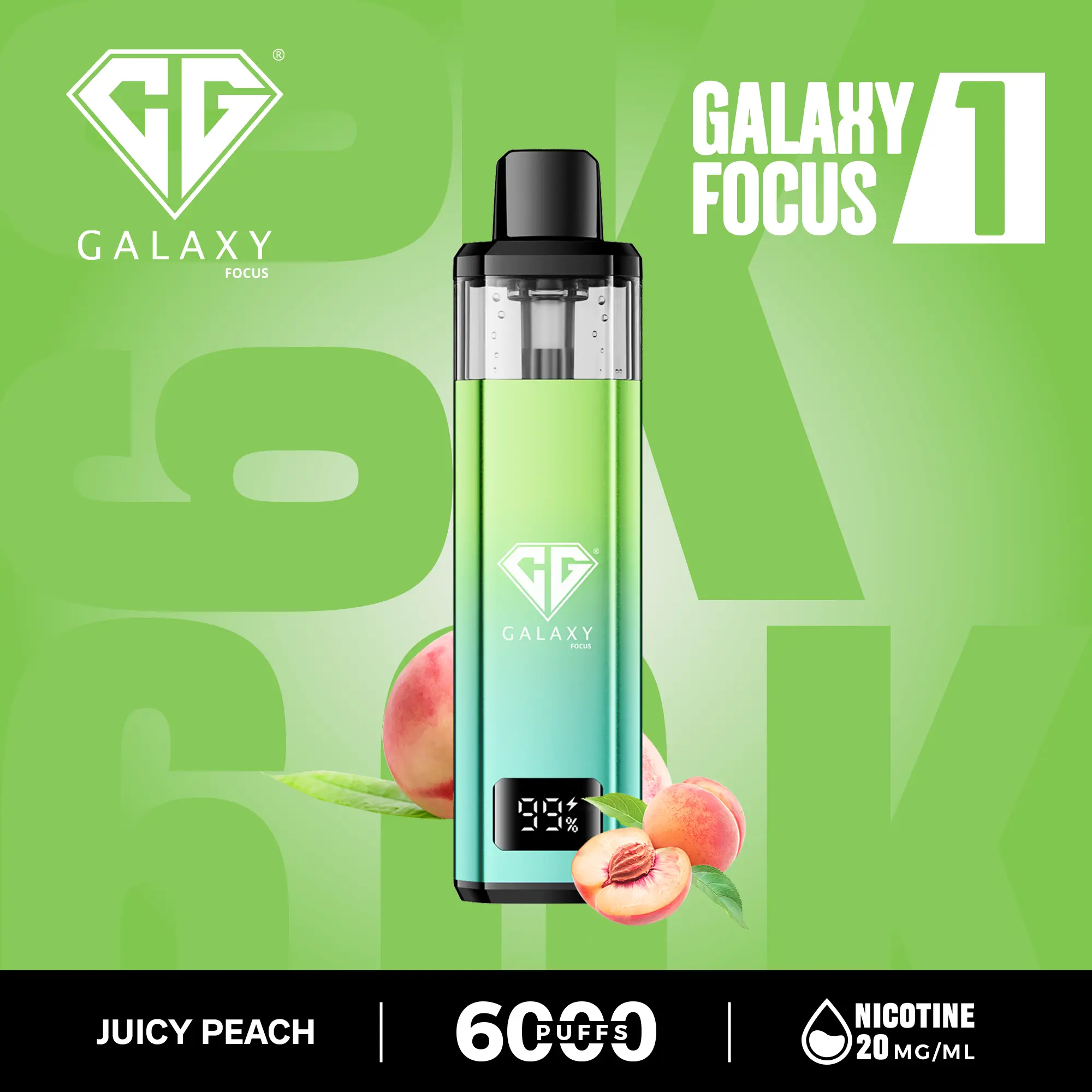 Crystal Galaxy Focus 6000 Puff: Buy this Prefilled Pod Vape - At £9.99 - Image 13
