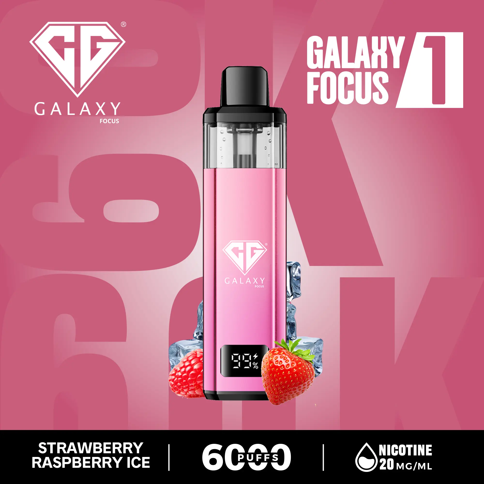 Crystal Galaxy Focus 6000 Puff: Buy this Prefilled Pod Vape - At £9.99 - Image 17
