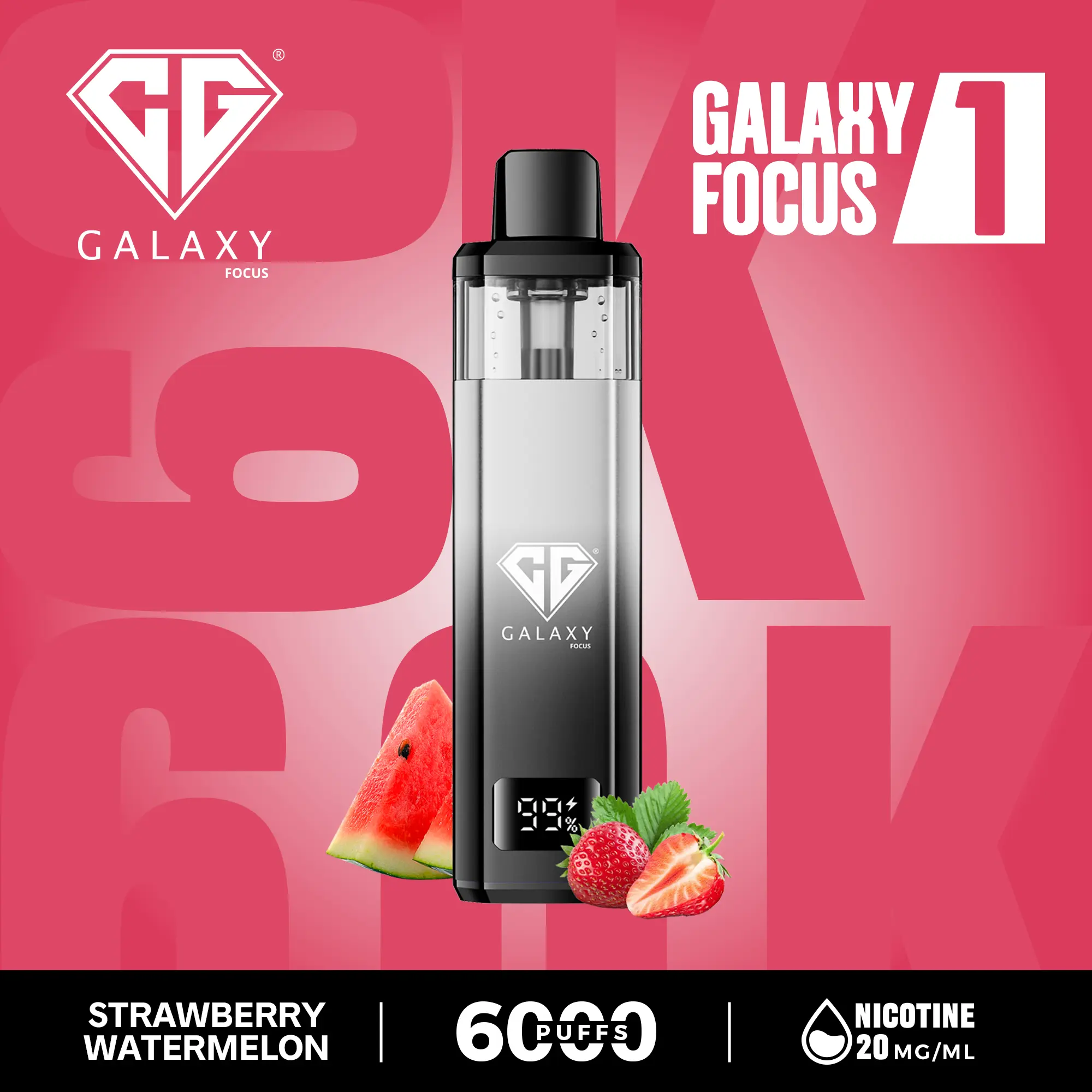 Crystal Galaxy Focus 6000 Puff: Buy this Prefilled Pod Vape - At £9.99 - Image 18