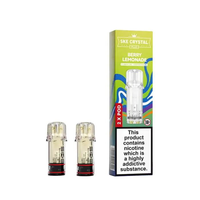 SKE Crystal Plus Pods: Prefilled Vape (20mg)