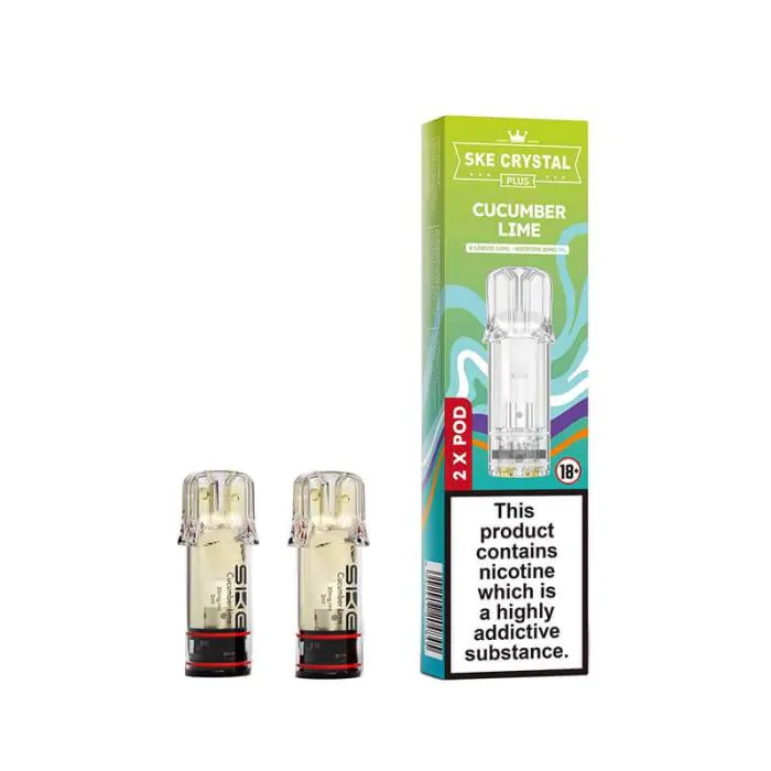 SKE Crystal Plus Pods: Prefilled Vape (20mg) - Image 13