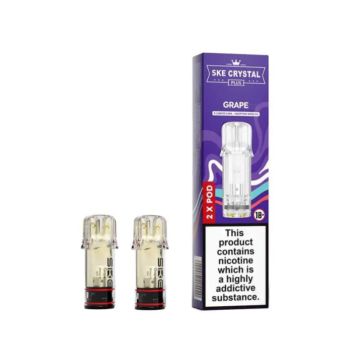 SKE Crystal Plus Pods: Prefilled Vape (20mg) - Image 15
