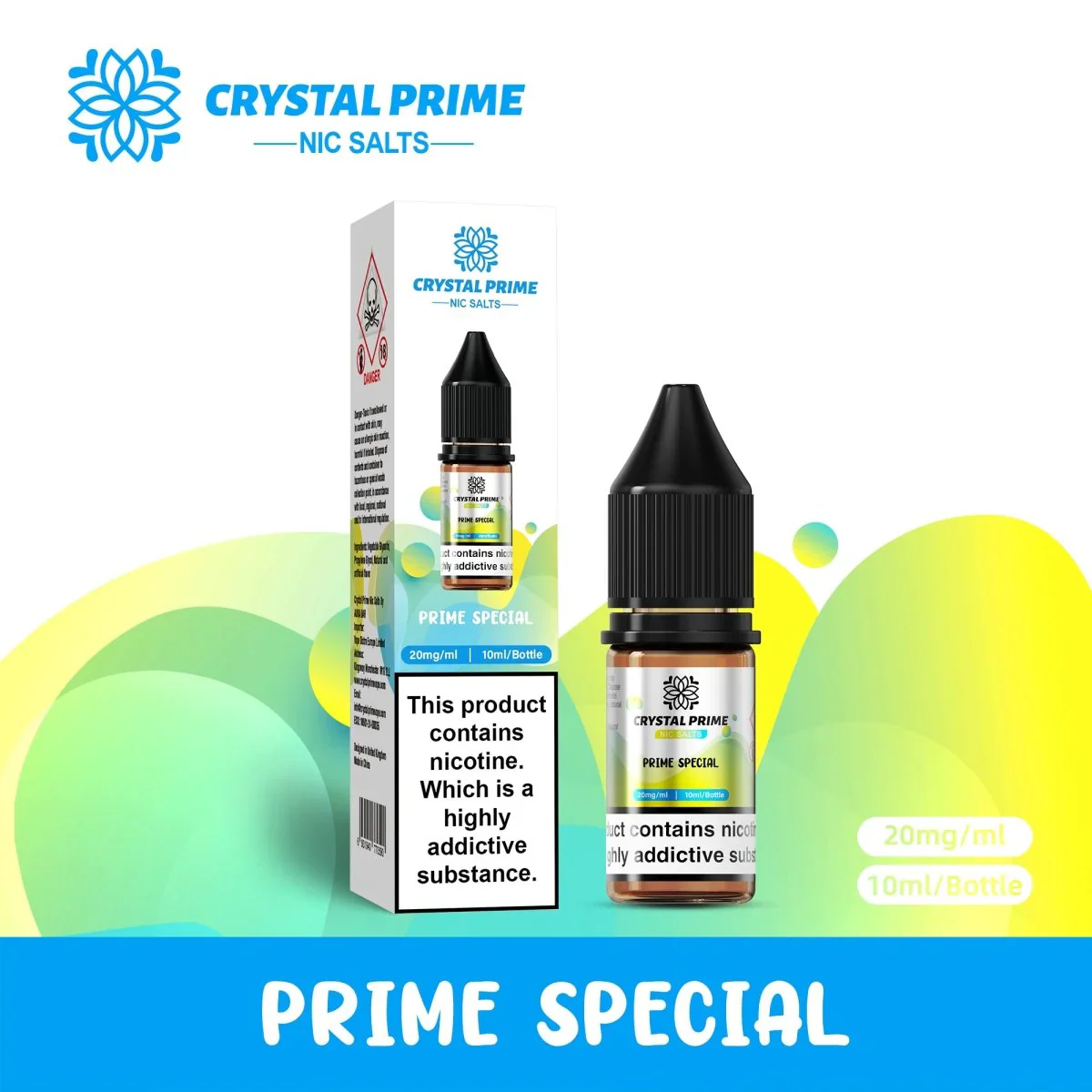 Crystal Prime 7000 Nic Salts 10ml E-liquids Box Of 10 | Just at £18.50 - Image 10