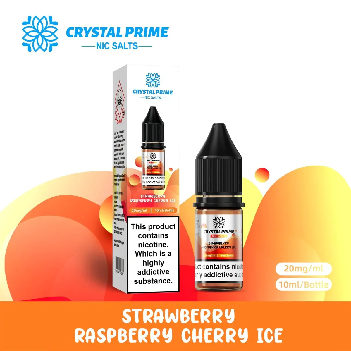 Crystal Prime 7000 Nic Salts 10ml E-liquids Box Of 10 | Just at £18.50 - Image 11