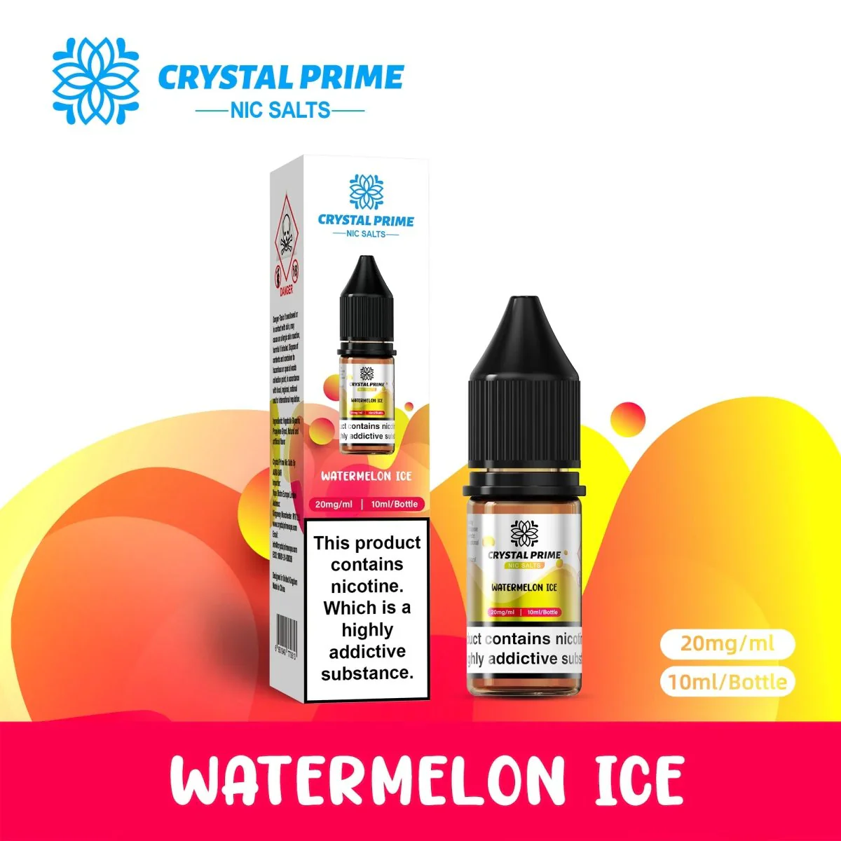 Crystal Prime 7000 Nic Salts 10ml E-liquids Box Of 10 | Just at £18.50 - Image 12