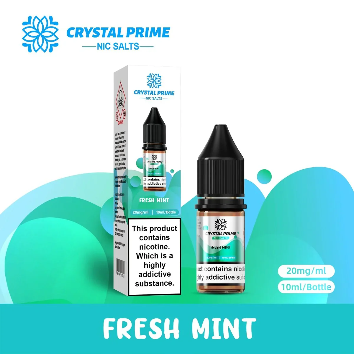 Crystal Prime 7000 Nic Salts 10ml E-liquids Box Of 10 | Just at £18.50 - Image 5