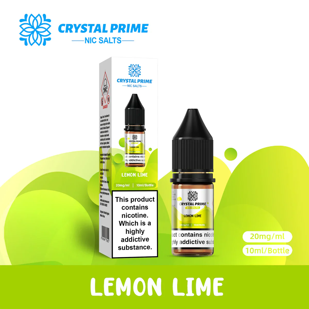 Crystal Prime 7000 Nic Salts 10ml E-liquids Box Of 10 | Just at £18.50 - Image 8