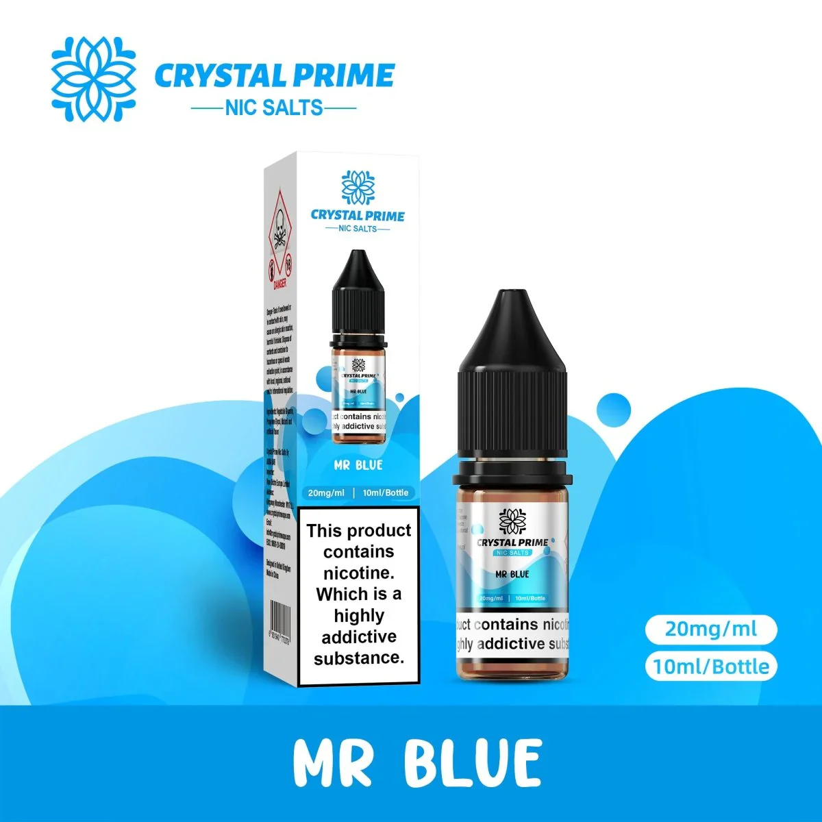 Crystal Prime 7000 Nic Salts 10ml E-liquid Box Of 5 | Only at £9.50 - Image 9