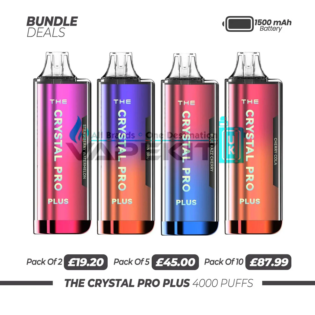 Crystal Pro Plus 4000 Puffs - Only For £9.85! - Image 2