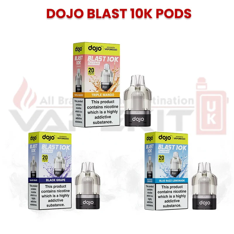 Dojo Blast 10K Replacement Pods: Buy this only at (£4.99) - Image 6