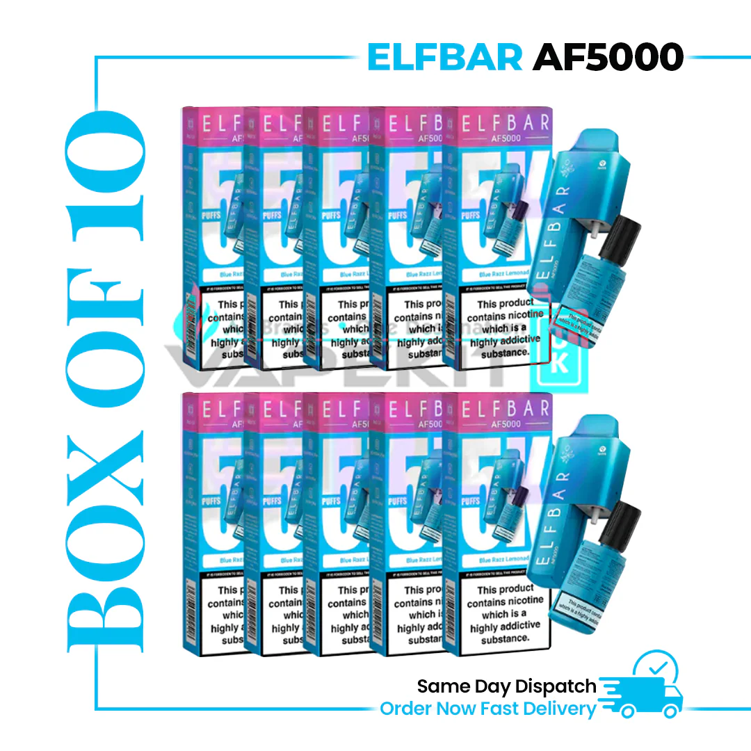 ELF BAR AF5000 Blue Razz Lemonade Prefilled Vape Kit