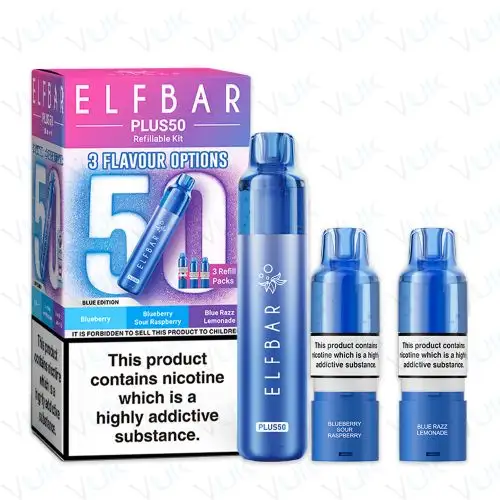 Elf Bar Plus 50 Prefilled Pod Kit (Buy at £11.99) - Image 2