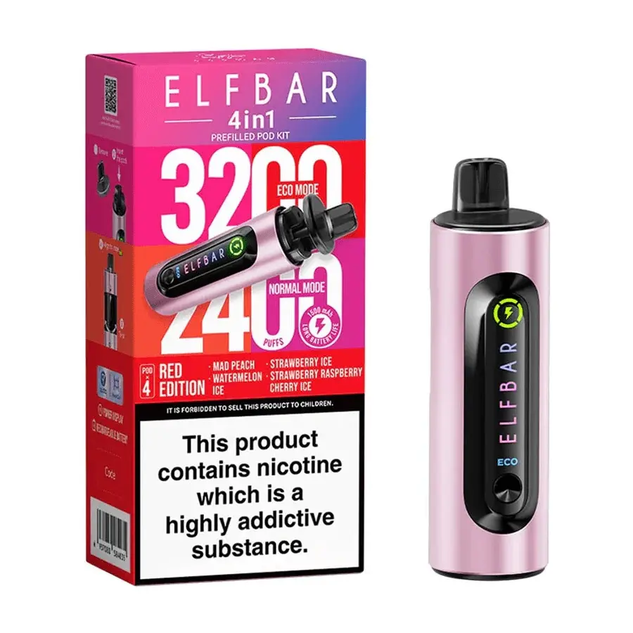 Elf Bar 4 in 1 - Prefilled Pod Vape Kit | Buy only at ÂŁ8.95 - Image 13