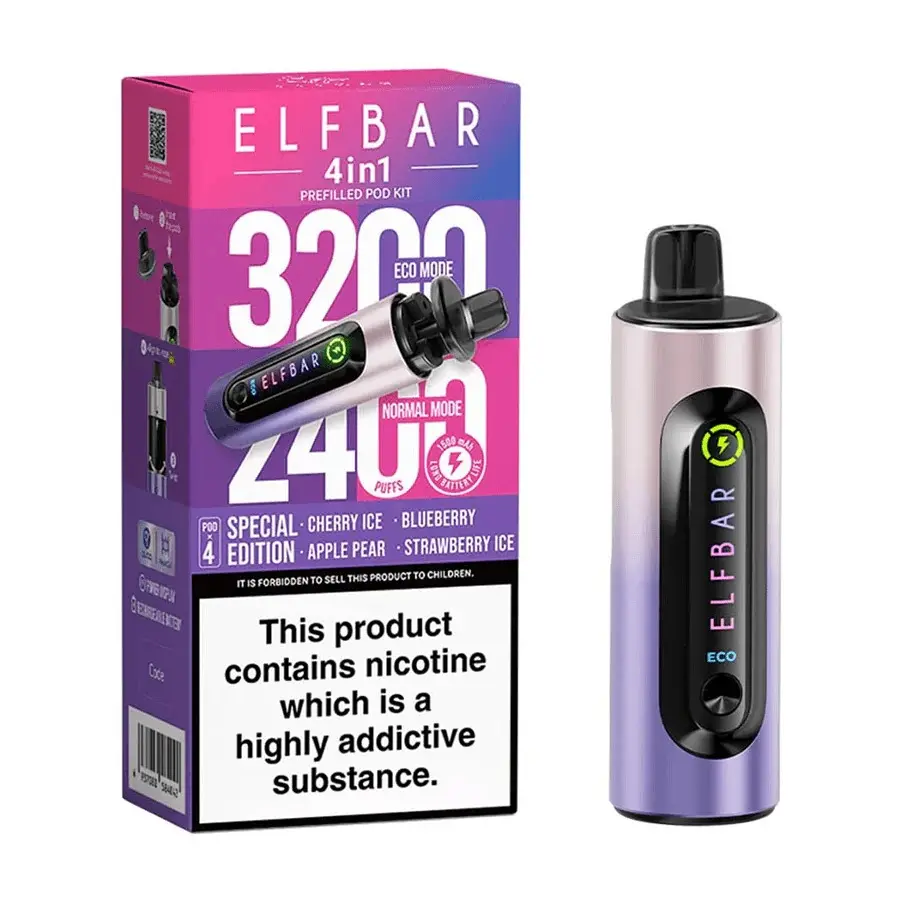 Elf Bar 4 in 1 - Prefilled Pod Vape Kit | Buy only at ÂŁ8.95 - Image 14