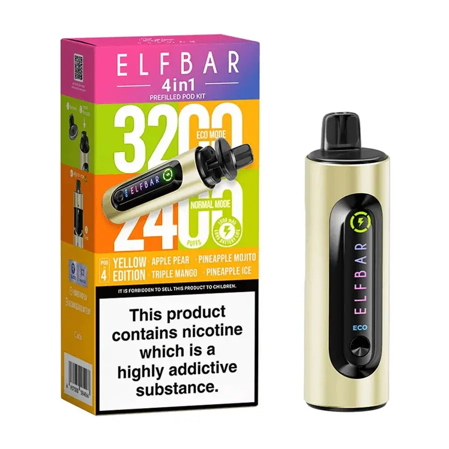 Elf Bar 4 in 1 - Prefilled Pod Vape Kit | Buy only at ÂŁ8.95 - Image 16