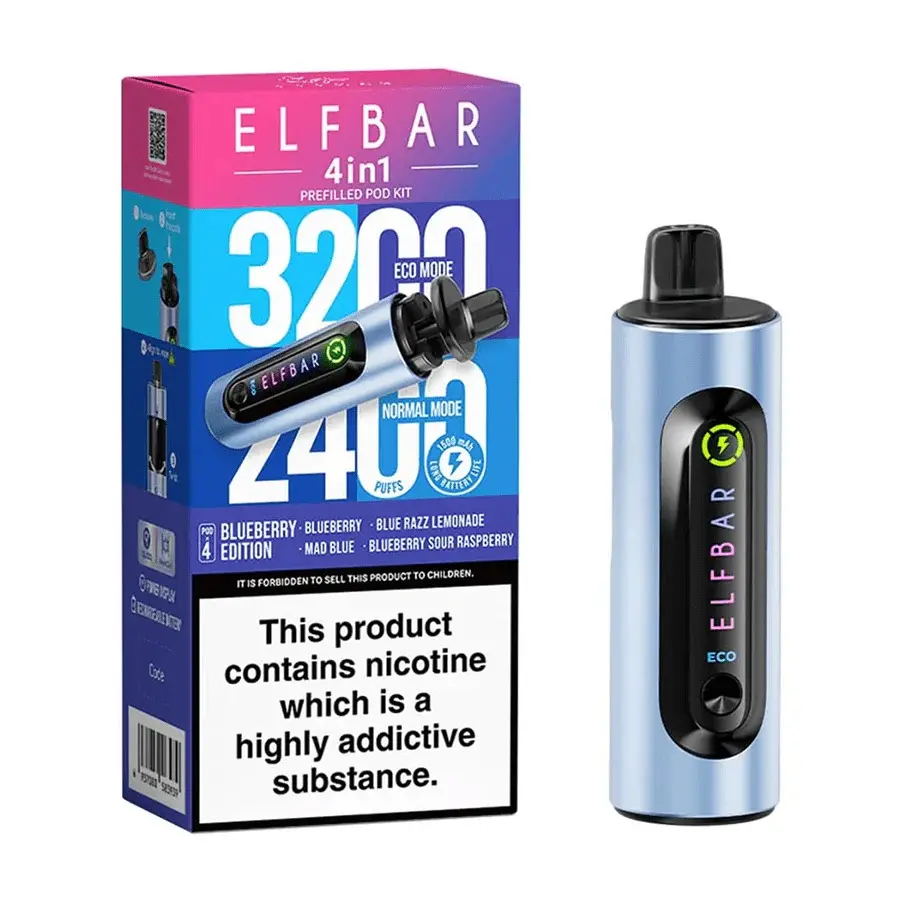 Elf Bar 4 in 1 - Prefilled Pod Vape Kit | Buy only at ÂŁ8.95 - Image 3