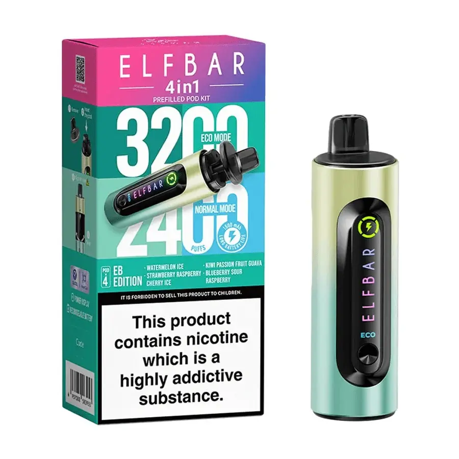 Elf Bar 4 in 1 - Prefilled Pod Vape Kit | Buy only at ÂŁ8.95 - Image 5