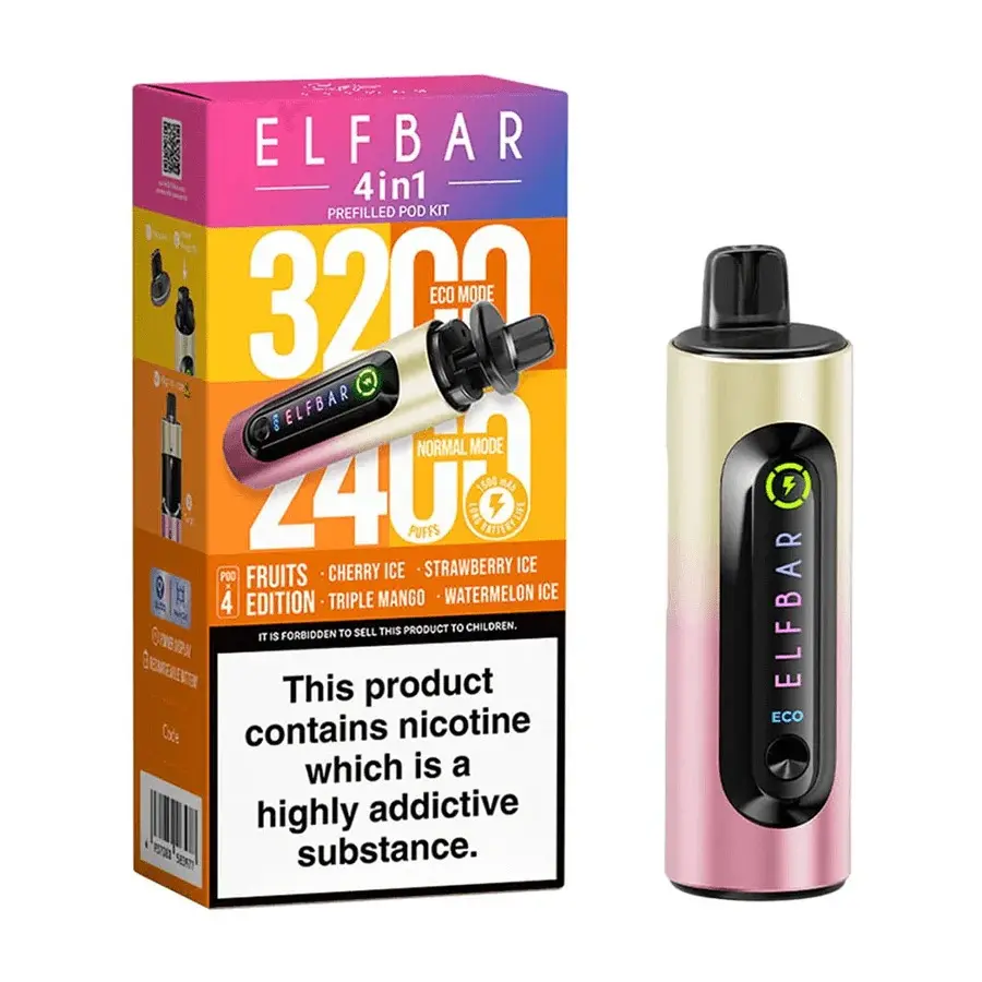 Elf Bar 4 in 1 - Prefilled Pod Vape Kit | Buy only at ÂŁ8.95 - Image 6