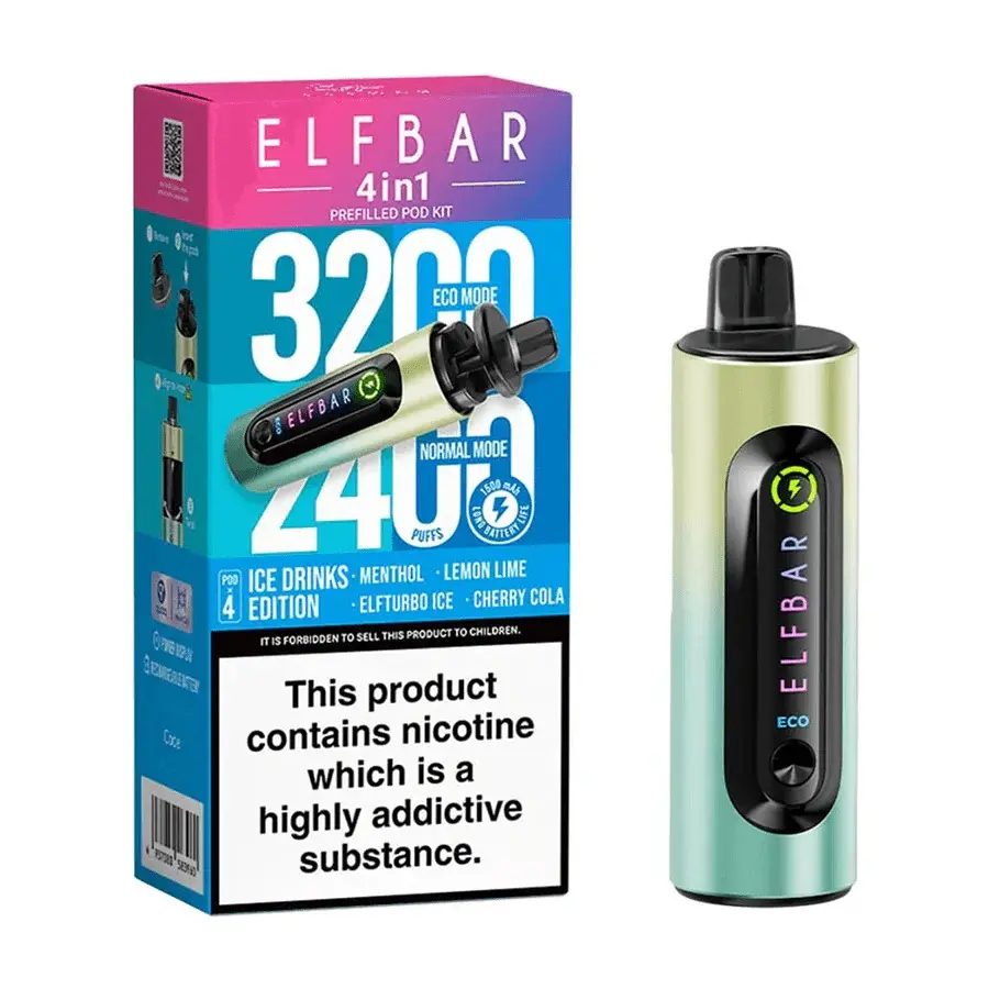 Elf Bar 4 in 1 - Prefilled Pod Vape Kit | Buy only at ÂŁ8.95 - Image 7