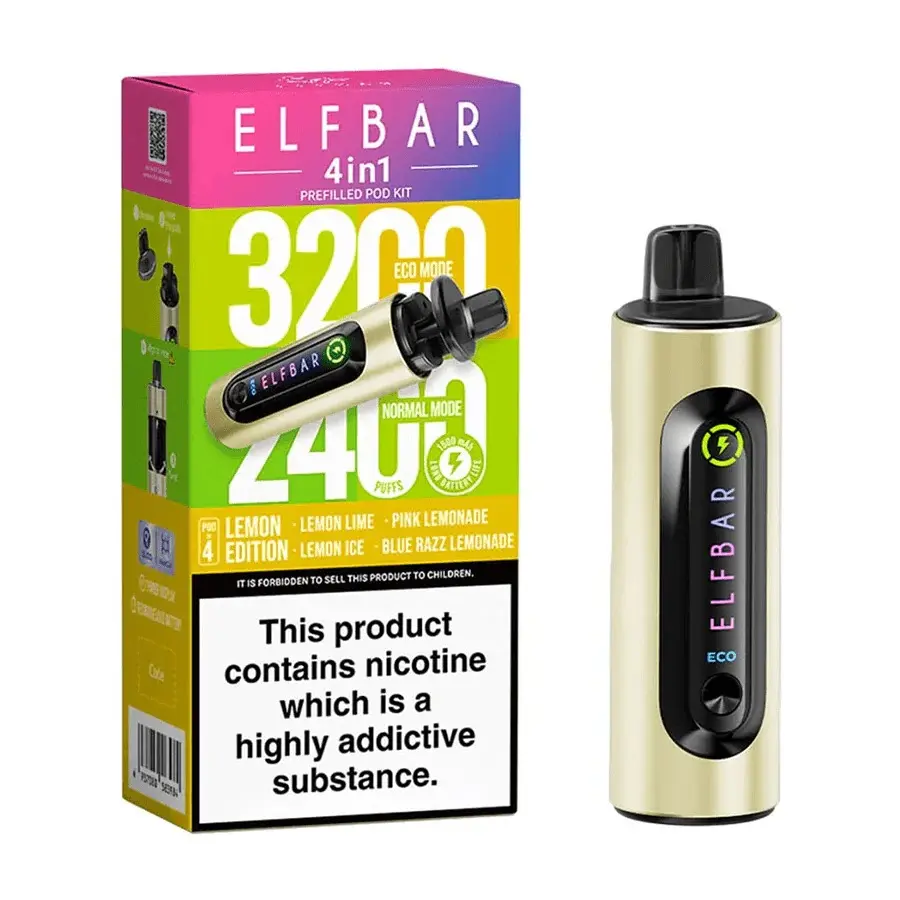 Elf Bar 4 in 1 - Prefilled Pod Vape Kit | Buy only at ÂŁ8.95 - Image 8