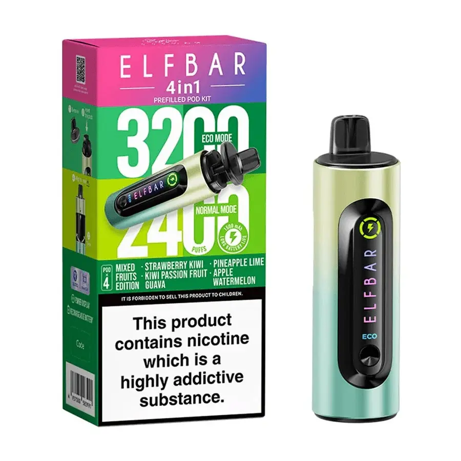 Elf Bar 4 in 1 - Prefilled Pod Vape Kit | Buy only at ÂŁ8.95 - Image 9