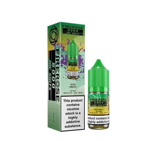 Elux Firerose 5000 Tutti Fruity 10MG/20MG Nic Salt-Ā£19.99 (Box of 10)