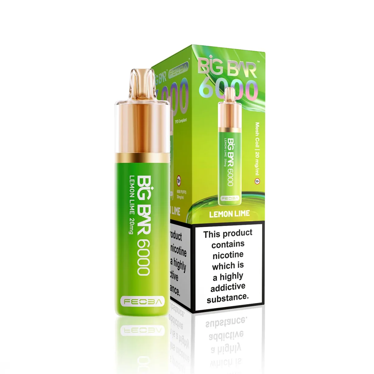 FEOBA Big Bar 6000: Buy this Prefilled Vape Kit - Just at £7.99! - Image 15