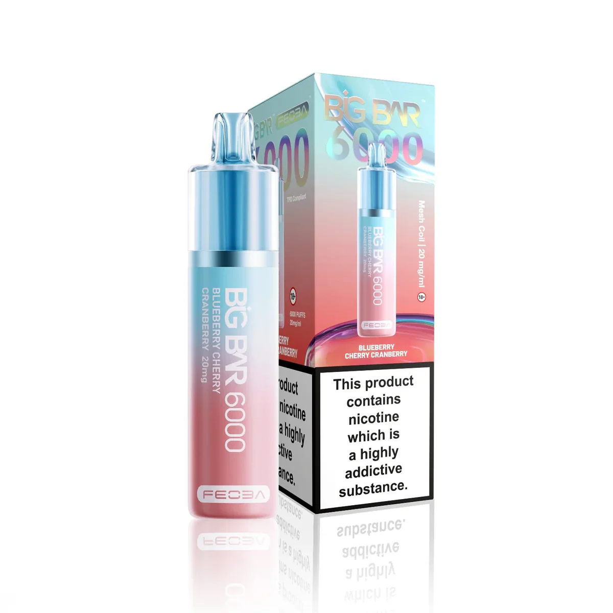 FEOBA Big Bar 6000: Buy this Prefilled Vape Kit - Just at £7.99! - Image 4