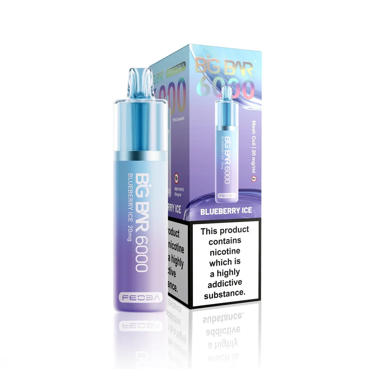 FEOBA Big Bar 6000: Buy this Prefilled Vape Kit - Just at £7.99! - Image 5